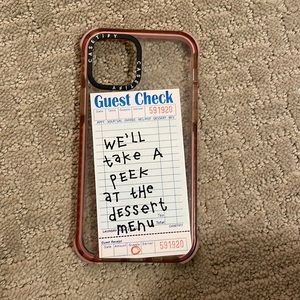 The Dessert Menu Case by Laundry Room Studios